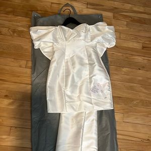 ASOS Luxe: Strapless Bardot Style Mini Dress w/ Bow